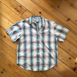 VINTAGE Women’s Collared Button Down - Medium